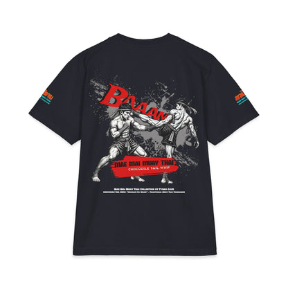 [Limited Edition] Tygra Cave - Crocodile Tail Whip "Chorake Fat Hang" Heavyweight Muay Thai T-Shir