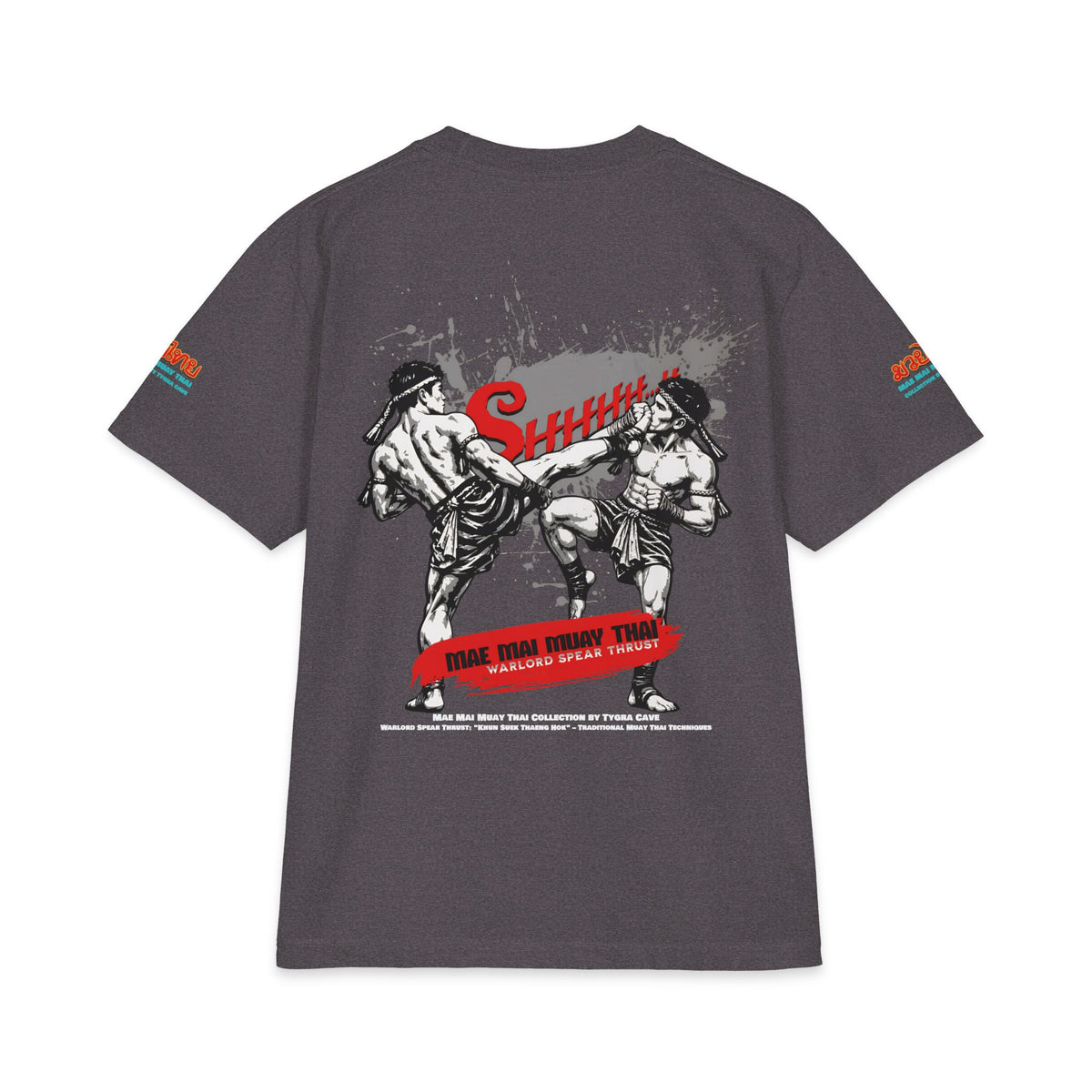 [Limited Edition]Tygra Cave - Warlord Spear Thrust  "Khun Suek Thaeng Hok" by Tygra Cave | Traditional Thai Martial Arts Streetwear