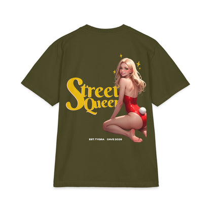 Street Queen T‑Shirt — Retro Pinup Graphic Tee