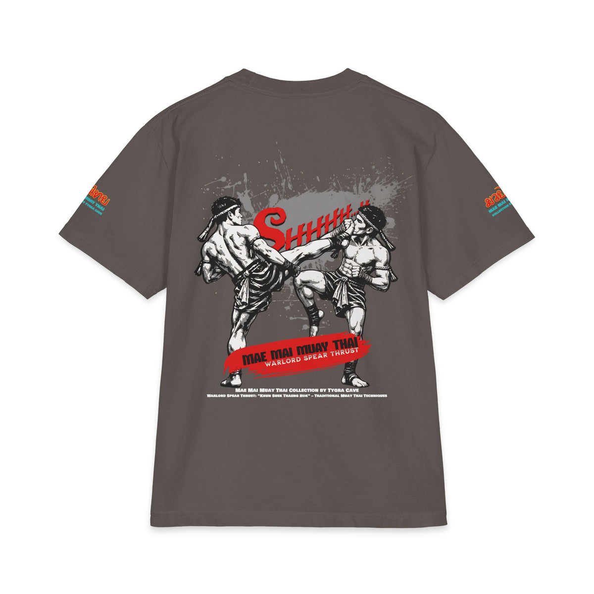 [Limited Edition]Tygra Cave - Warlord Spear Thrust  "Khun Suek Thaeng Hok" by Tygra Cave | Traditional Thai Martial Arts Streetwear