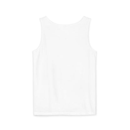 Tank Top - Cute Character & Script Graphic Beach Babe Tank