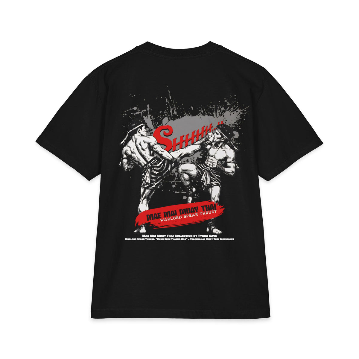 Tygra Cave - Warlord Spear Thrust  "Khun Suek Thaeng Hok" by Tygra Cave | Traditional Thai Martial Arts Streetwear