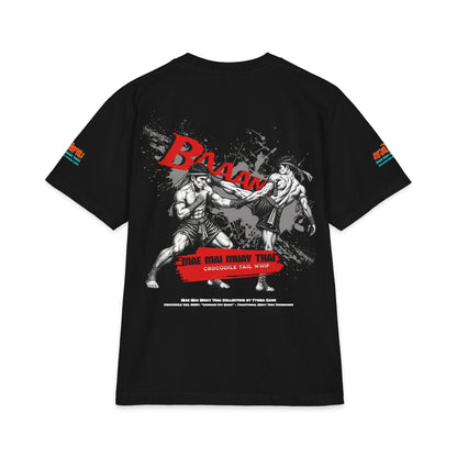 [Limited Edition] Tygra Cave - Crocodile Tail Whip "Chorake Fat Hang" Heavyweight Muay Thai T-Shir
