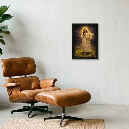 The Ray of Hope — A4 (21×30cm, 8×12") Black Frame