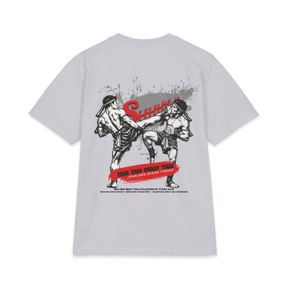 Tygra Cave - Warlord Spear Thrust  "Khun Suek Thaeng Hok" by Tygra Cave | Traditional Thai Martial Arts Streetwear