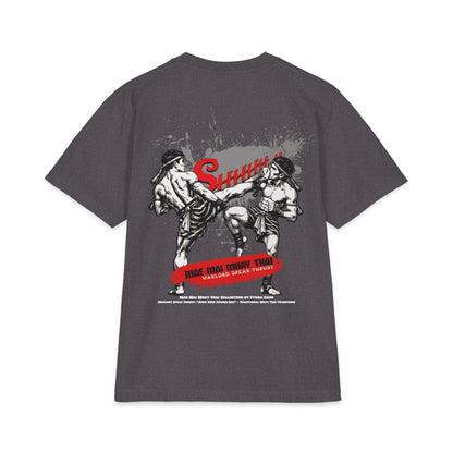 Tygra Cave - Warlord Spear Thrust  "Khun Suek Thaeng Hok" by Tygra Cave | Traditional Thai Martial Arts Streetwear