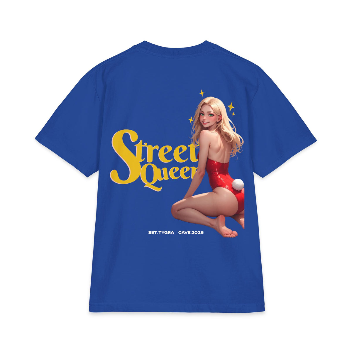 Street Queen T‑Shirt — Retro Pinup Graphic Tee