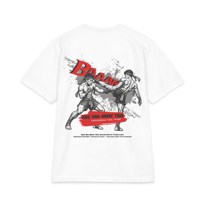 Tygra Cave - Crocodile Tail Whip "Chorake Fat Hang" Heavyweight Muay Thai T-Shirt