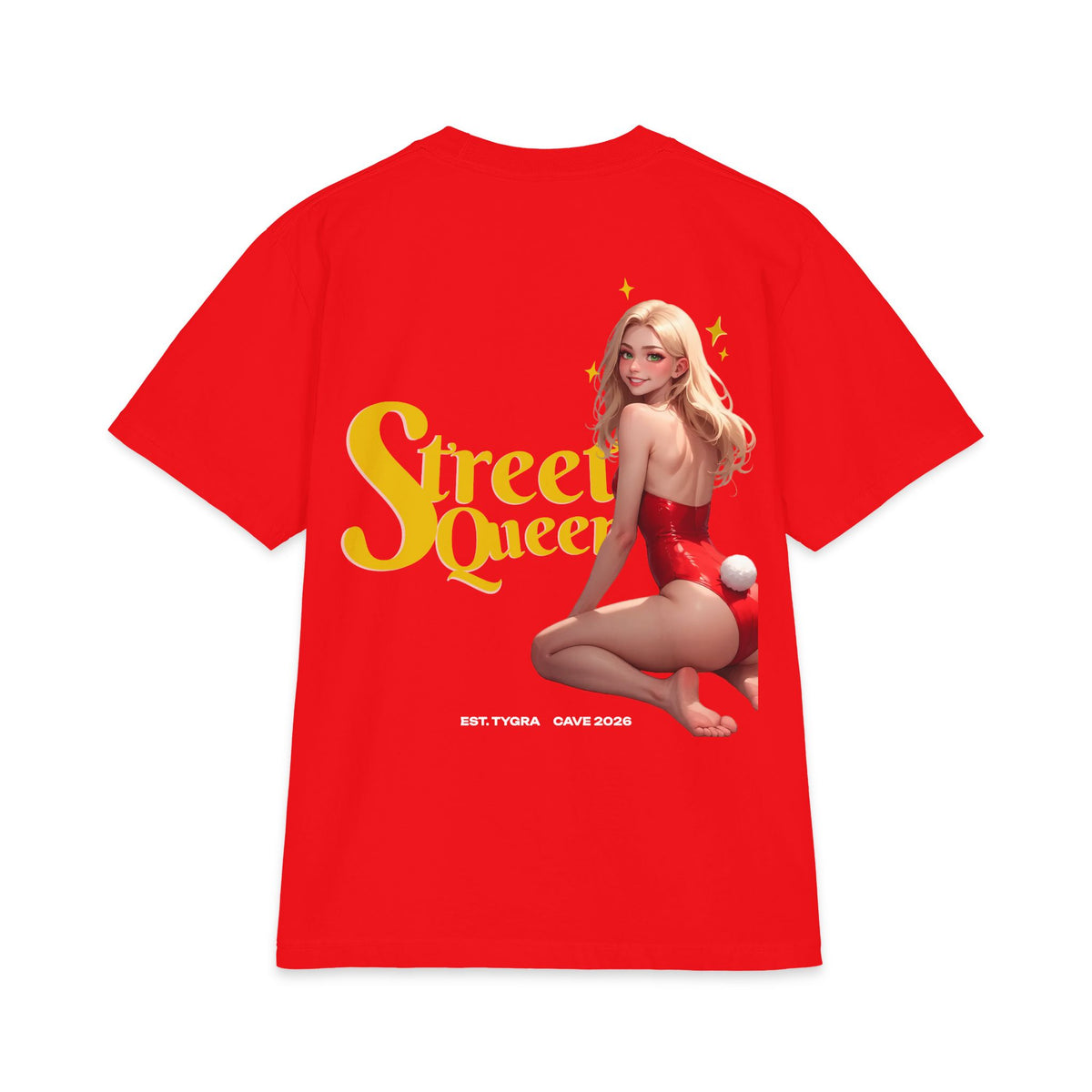 Street Queen T‑Shirt — Retro Pinup Graphic Tee