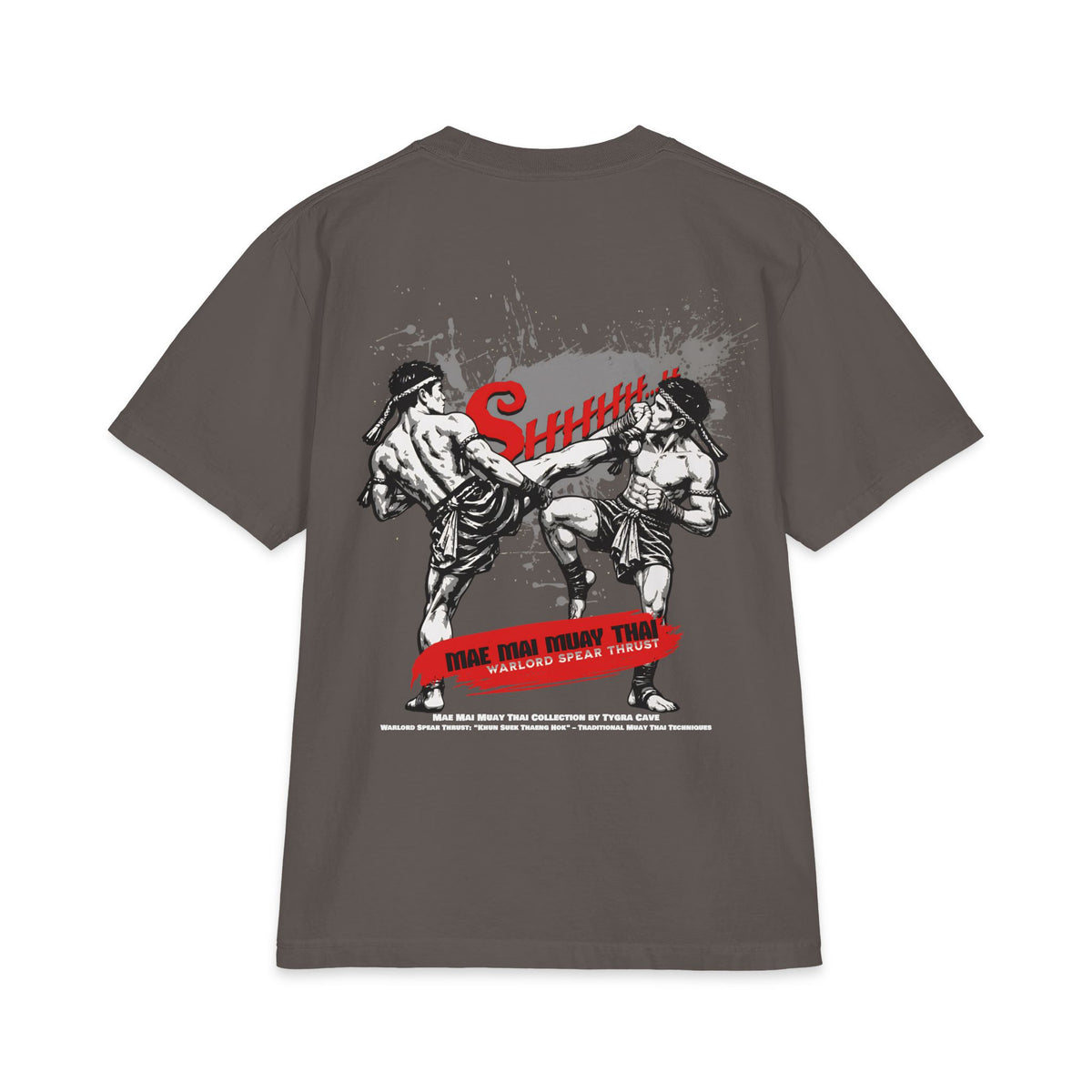 Tygra Cave - Warlord Spear Thrust  "Khun Suek Thaeng Hok" by Tygra Cave | Traditional Thai Martial Arts Streetwear