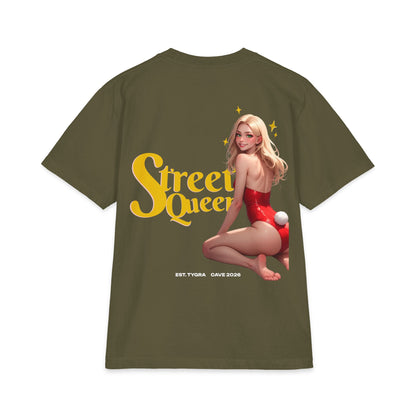 Street Queen T‑Shirt — Retro Pinup Graphic Tee