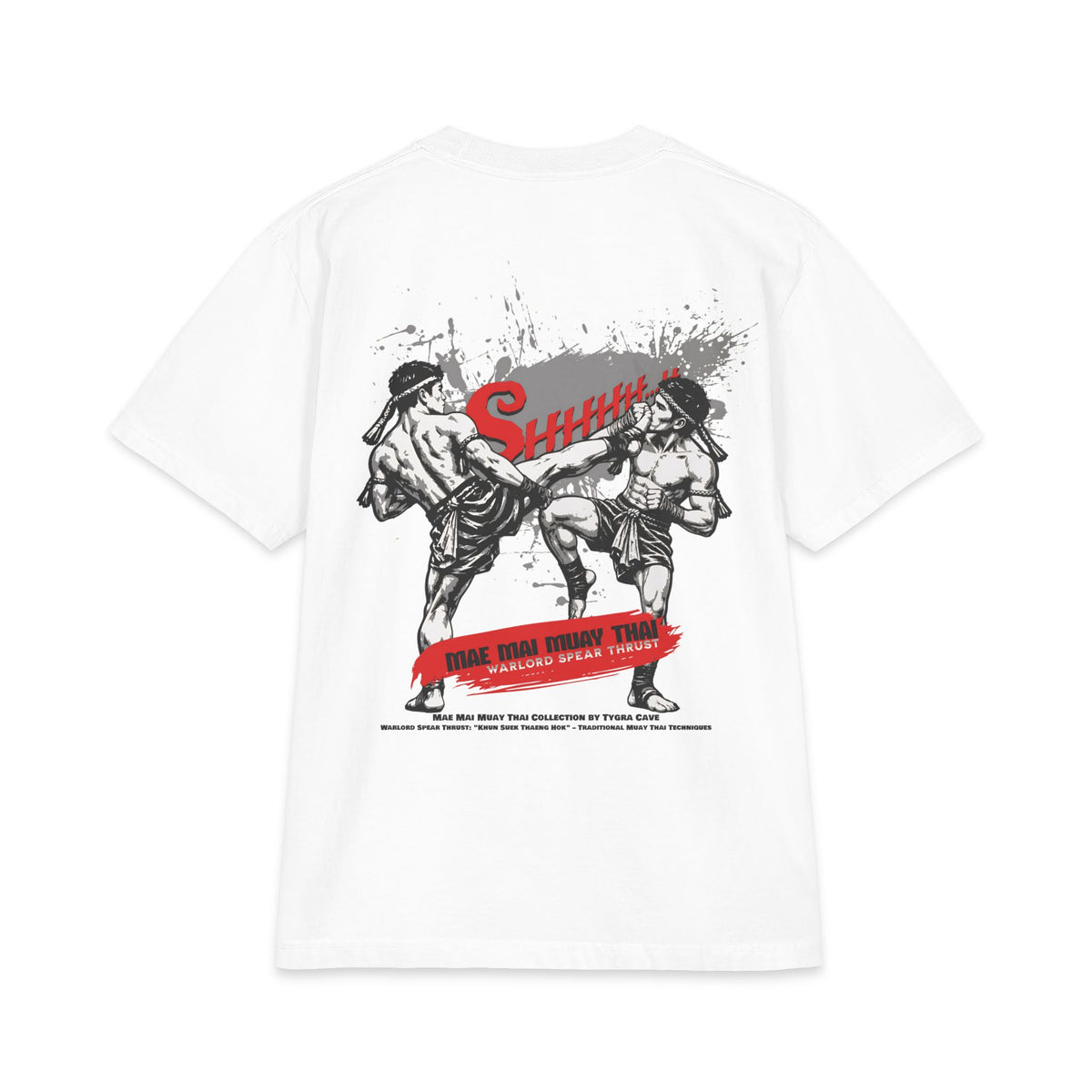 Tygra Cave - Warlord Spear Thrust  "Khun Suek Thaeng Hok" by Tygra Cave | Traditional Thai Martial Arts Streetwear