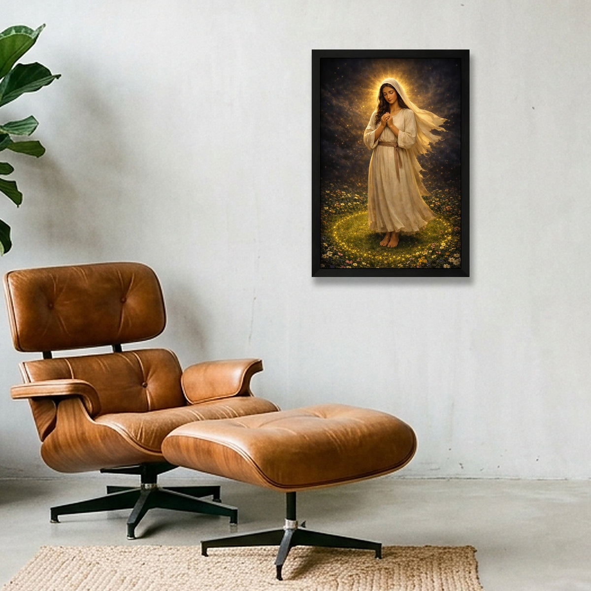 The Ray of Hope — 30×45cm, 12×18" Black Frame